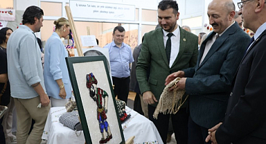 Babaeski'de El Emeği Göz Nuru Eserler Görücüye Çıktı 