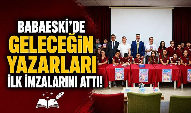Babaeski’de Geleceğin Yazarları İlk İmzalarını Attı 