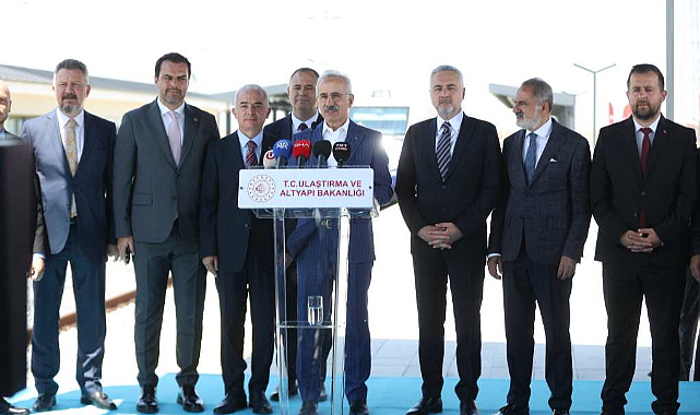 Bakan Uraloğlu, Kırklareli'nde Halkalı-Kapıkule Demir Yolu Hattı'nda Test Sürüşü Yaptı