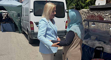 Başkan Çevikbaş'tan Cuma Pazarı'na Ziyaret 