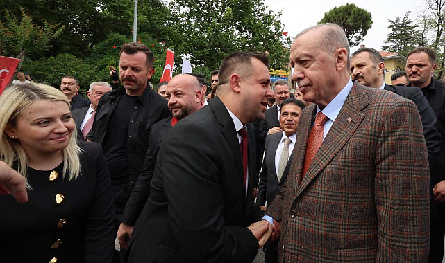 Başkan Dağtaş Cumhurbaşkanı Erdoğan ile Edirne’de Buluştu
