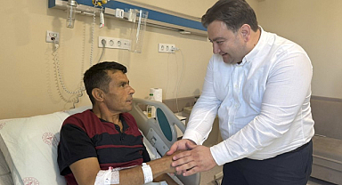 Başkan Gün'den Belediye Personeline Geçmiş Olsun Ziyareti