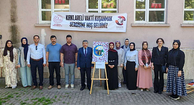 İmam Hatipli Öğrencilerden Yıl Sonuna Özel Sergi