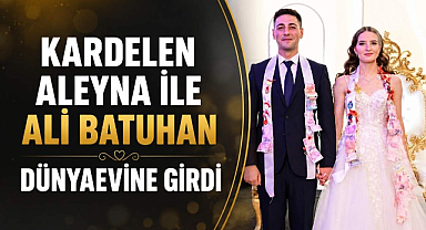 Kardelen Aleyna ile Ali Batuhan Dünyaevine Girdi