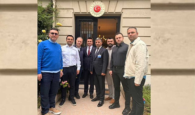 Kırklareli TSO Heyeti Paris’te Önemli Temaslarda Bulundu