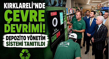 Kırklareli’nde Çevre Devrimi! Depozito Yönetim Sistemi Tanıtıldı