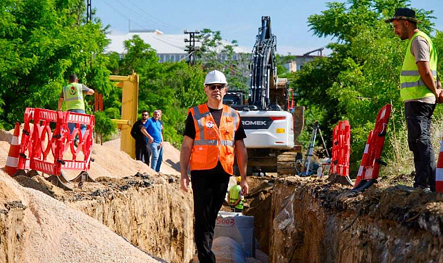Kırklareli'nde Halk Sağlığını Tehdit Eden Eski Borular Yenileniyor