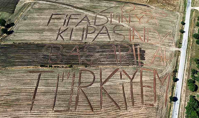 Kırklarelili Çiftçiden A Milli Takım’a Tarladan Dev Destek!