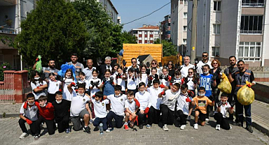Lüleburgaz'da Minik Eller Temiz Bir Çevre İçin Birleşti