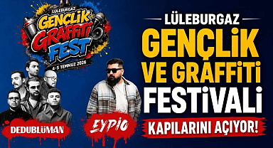 Lüleburgaz Gençlik ve Graffiti Festivali Kapılarını Açıyor