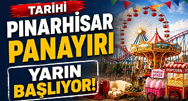 Tarihi Pınarhisar Panayırı Yarın Başlıyor!