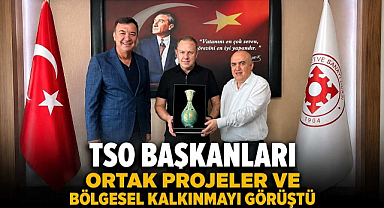 TSO Başkanları Ortak Projeler ve Bölgesel Kalkınmayı Görüştü