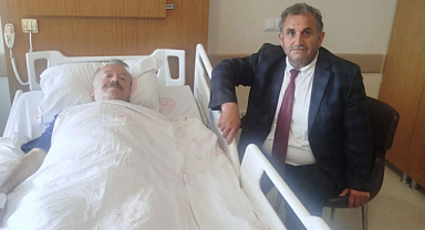 Üsküp Belediye Başkanı Halil Çallı’ya Geçmiş Olsun Ziyareti