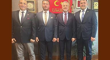 Vekil Sarıçam Babaeski Belediye Yönetiminden Gazi Mecliste Ağırladı