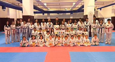 Yamaner Spor Kulübü’nde Kuşak Terfi Coşkusu