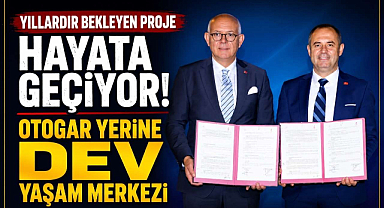 Yıllardır Bekleyen Proje Hayata Geçiyor! Otogar Yerine Dev Yaşam Merkezi 