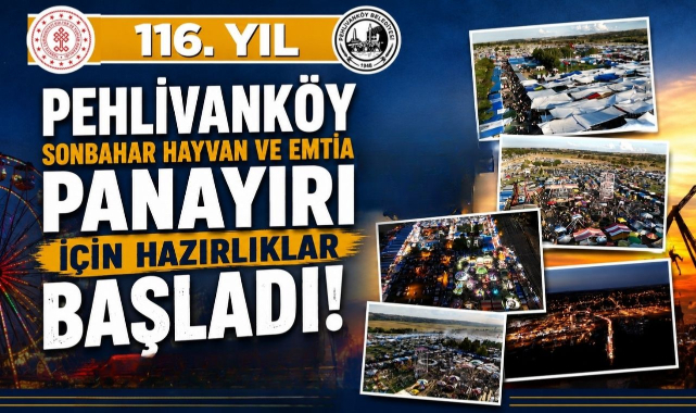 116. Tarihi Pehlivanköy Panayırı İçin Hazırlıklar Başladı