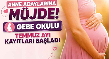 Anne Adaylarına Müjde! Gebe Okulu Temmuz Ayı Kayıtları Başladı