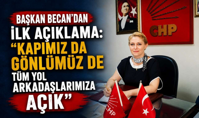 Başkan Becan’dan İlk Açıklama: