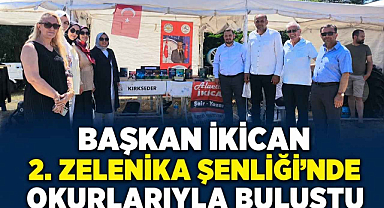 Başkan İkican 2. Zelenika Şenliği'nde Okurlarıyla Buluştu