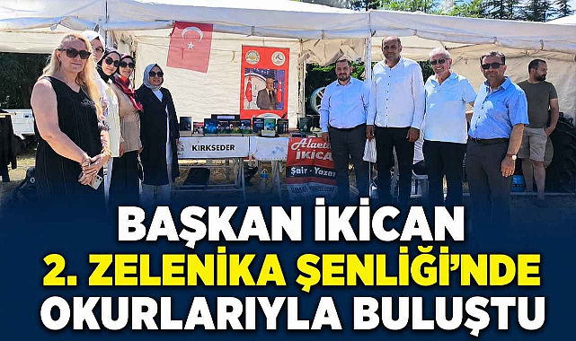 Başkan İkican 2. Zelenika Şenliği'nde Okurlarıyla Buluştu