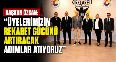 Başkan Özsan: 