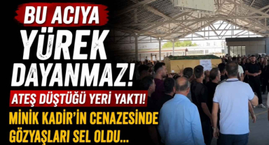 Bu Acıya Yürek Dayanmaz! Ateş Düştüğü Yeri Yaktı! Minik Kadir’in Cenazesinde Gözyaşları Sel Oldu…