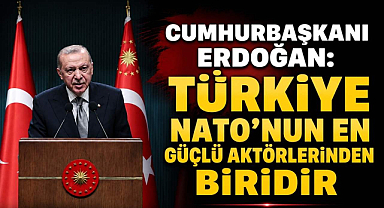 Cumhurbaşkanı Erdoğan: