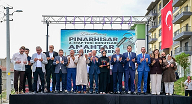 Kırklareli Pınarhisar'da TOKİ Konutları Hak Sahiplerine Teslim Edildi
