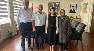 Kofçaz Kaymakamı Ünlü'ye Anlamlı Ziyaret