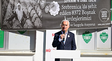 Srebrenitsa Şehitleri Kırklareli'nde Anıldı