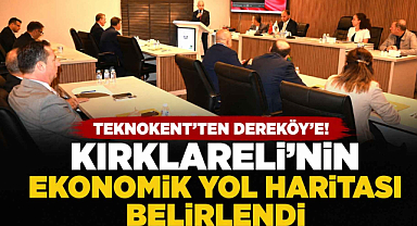 Teknokent'ten Dereköy'e! Kırklareli'nin Ekonomik Yol Haritası Belirlendi