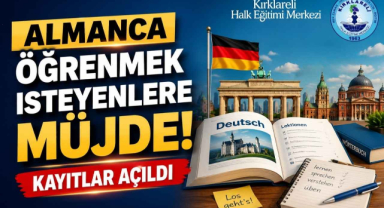 Almanca Öğrenmek İsteyenlere Müjde! Kayıtlar Açıldı