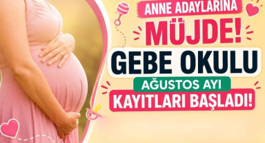Anne Adaylarına Müjde! Gebe Okulu Ağustos Ayı Kayıtları Başladı