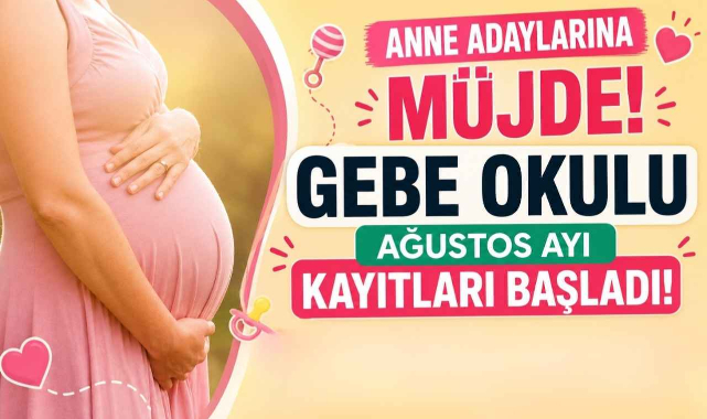 Anne Adaylarına Müjde! Gebe Okulu Ağustos Ayı Kayıtları Başladı