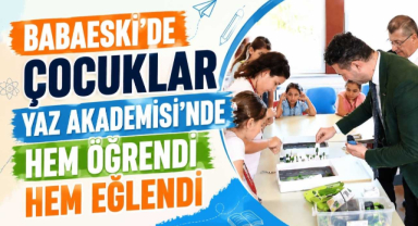 Babaeski’de Çocuklar Yaz Akademisi’nde Hem Öğrendi Hem Eğlendi