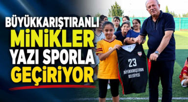 Büyükkarıştıranlı Minikler Yazı Sporla Geçiriyor