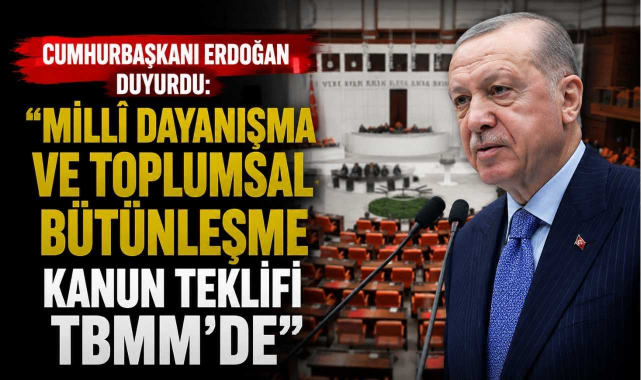 Cumhurbaşkanı Erdoğan Duyurdu: