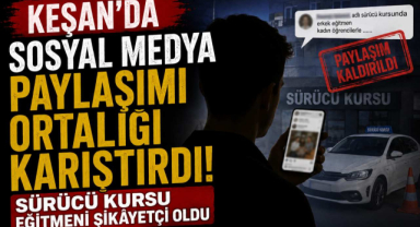 Keşan'da Taciz İftirası Ortalığı Karıştırdı!