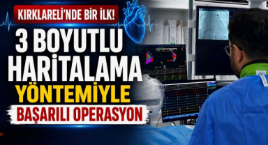 Kırklareli'nde Bir İlk! 3 Boyutlu Haritalama Yöntemiyle Başarılı Operasyon