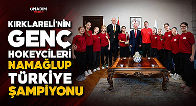 Kırklareli'nin Genç Hokeycileri Türkiye Şampiyonu!