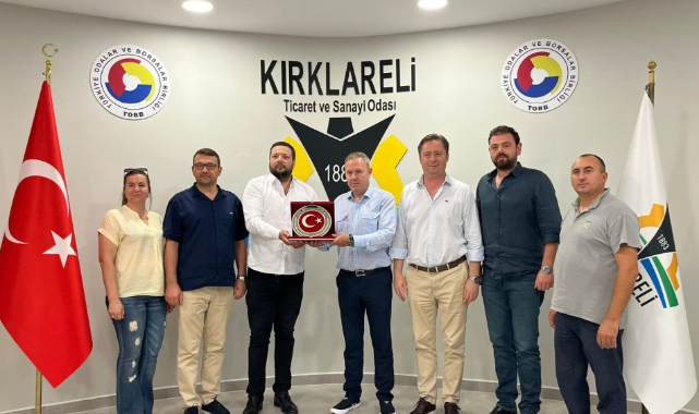 Kırklareli TSO'da Uluslararası İş Birliği İçin Önemli Görüşme