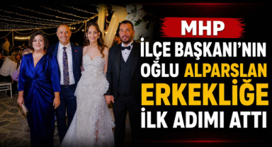 MHP İlçe Başkanı’nın Oğlu Alparslan Erkekliğe İlk Adımı Attı