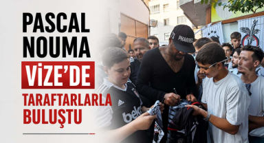 Pascal Nouma Vize’de Taraftarlarla Buluştu
