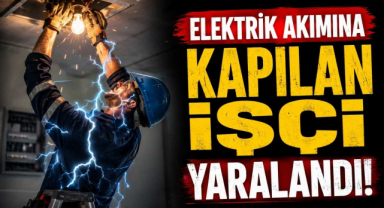 Talihsiz Kaza: Elektrik Akımına Kapılan İşçi Hastaneye Kaldırıldı