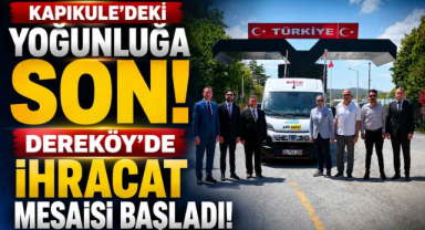 Trakya İhracatına Müjdeli Haber! İlk İhracat Aracı Geçiş Yaptı!