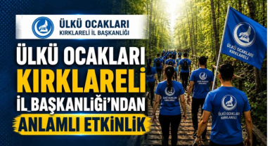 Ülkü Ocakları Kırklareli İl Başkanlığı’ndan Anlamlı Etkinlik