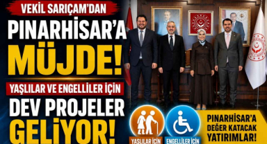 Vekil Sarıçam’dan Pınarhisar’a Müjde! Yaşlılar ve Engelliler İçin Dev Projeler Geliyor!