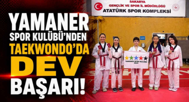 Yamaner Spor Kulübü'nden Taekwondo'da Dev Başarı!