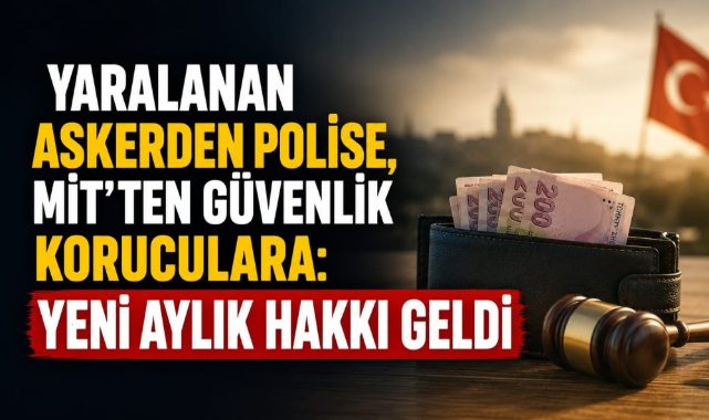 Yaralanan Askerden Polise, MİT'ten Güvenlik Koruculara: Yeni Aylık Hakkı Geldi